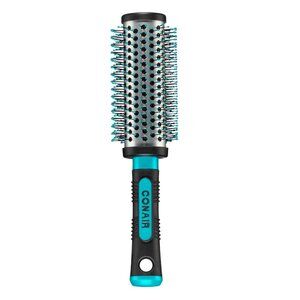 Conair Grip & Style Round Brush, Nylon Bristle for Blowout Styling